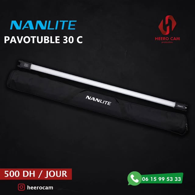 Nanlite PavoTube 30C — location Heero Cam